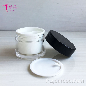 Pot de crème d&#39;emballage 50g + 50g pour masque crème pour les yeux